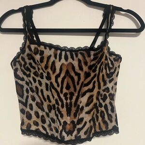 NWT Anthropologie corset top